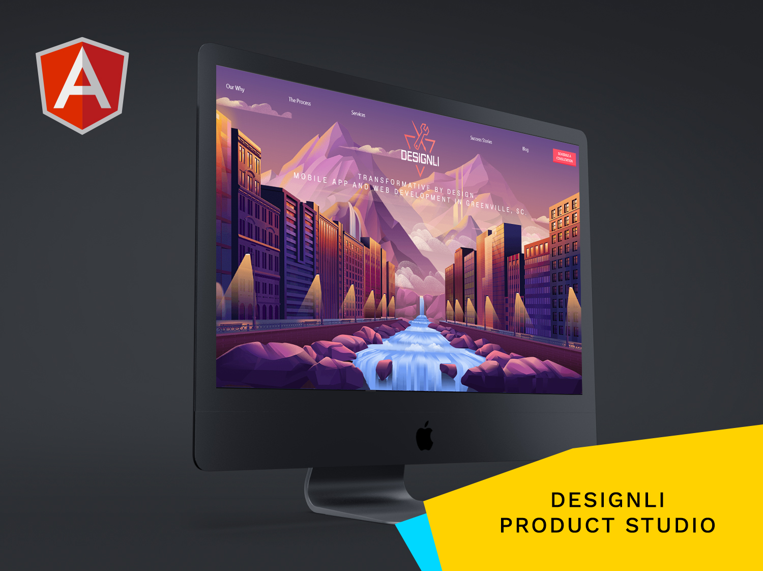 Designli - Product Studio WordPress website. WordPress customization